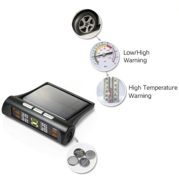 VENCEZA C240 TPMS System for Cars-2