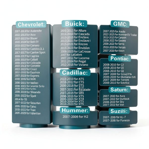 Masoll TPMS Sensor for GM Vehicles Plastic Modern Design-4