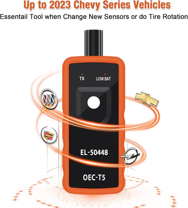JDIAG EL50448 TPMS Relearn Tool Orange-2
