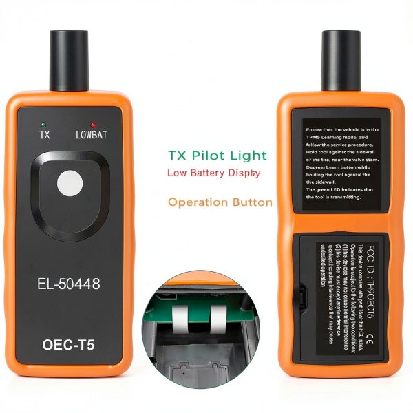 TPMS Relearn Tool SpassLeben Pressure Reset 9V-1