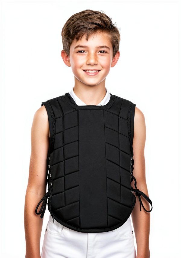 Equestrian Riding Vest VGEBY Acrylic Black-4