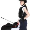Equestrian Safety Vest Unistrengh Black Medium-7