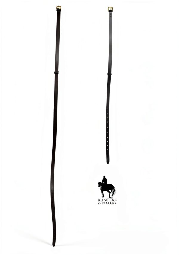 Hunters Saddlery Leather Neck Strap Equestrian Riding Aid-8