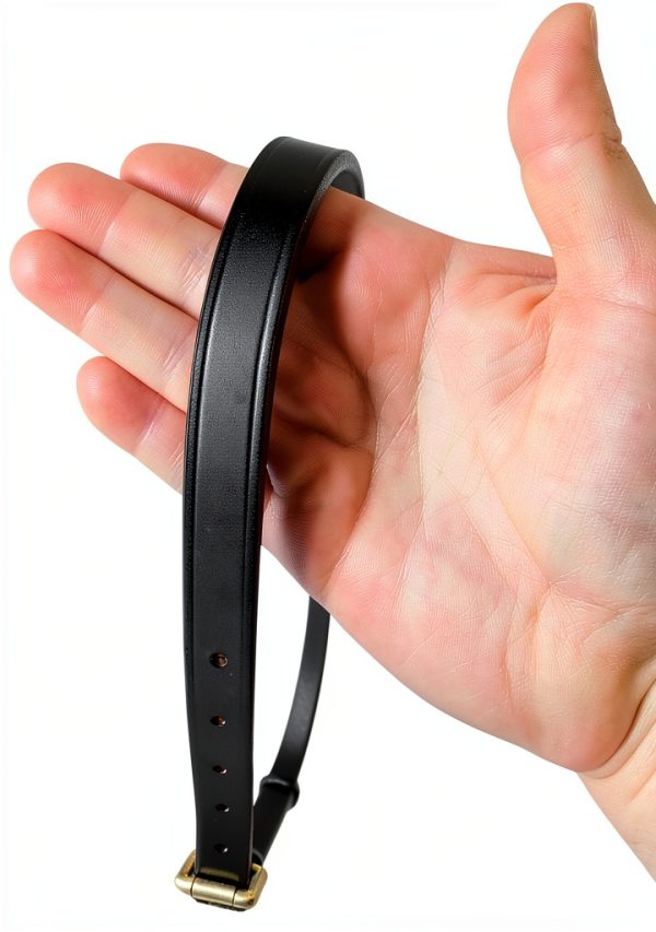 Hunters Saddlery Leather Neck Strap Equestrian Riding Aid-4