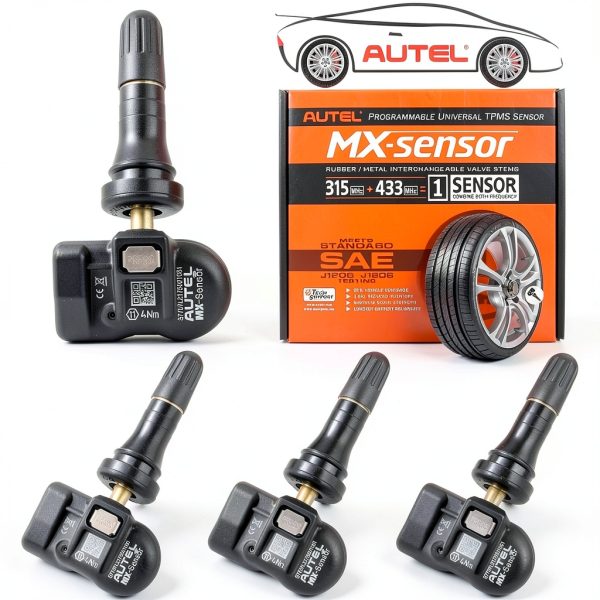 Autel TPMS Sensor Metal Dual Frequency Design-0