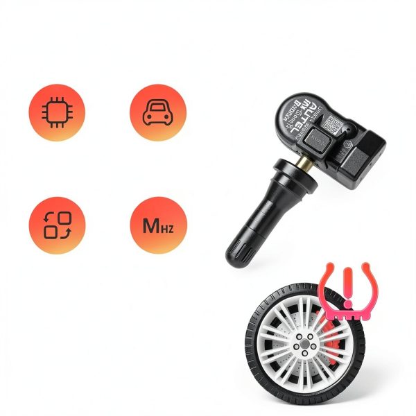 Autel TPMS Sensor Metal Dual Frequency Design-3