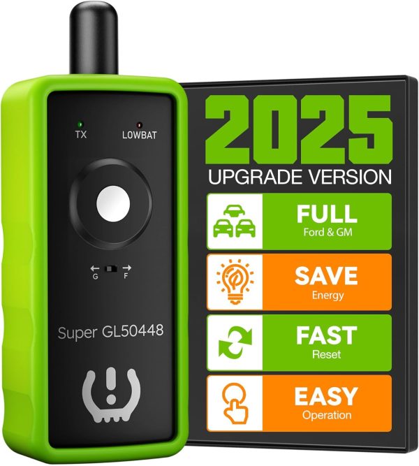 VXDAS TPMS Relearn Tool for GM Ford Vehicles Green-0
