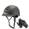 Equestrian Helmet by Almpal Adult Black One Size-2