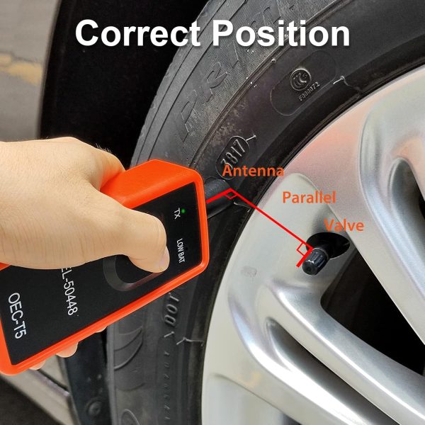 JDIAG EL50448 TPMS Relearn Tool Orange-6