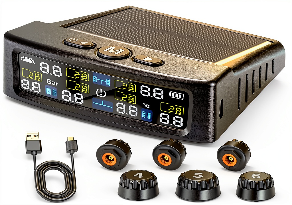 LETOURWM 6-Sensor TPMS sensors