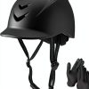 Equestrian Helmet by Almpal Adult Black One Size-0
