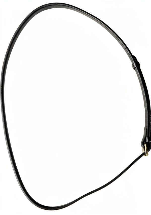Hunters Saddlery Leather Neck Strap Equestrian Riding Aid-6