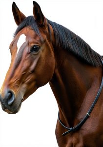 Hunters Saddlery Leather Neck Strap Equestrian Riding Aid-0