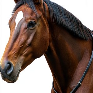 Hunters Saddlery Leather Neck Strap Equestrian Riding Aid-0