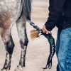 BioMane horse tailbag Black Dual Velcro Equestrian Gear for-5
