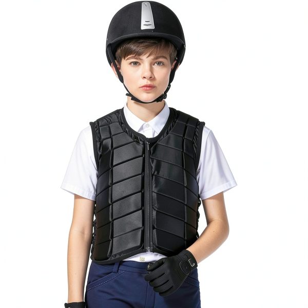 Equestrian Riding Vest VGEBY Acrylic Black-2