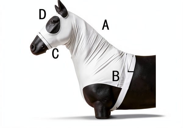 Equestrian Hood LEAFOREST Stretch Spandex-5