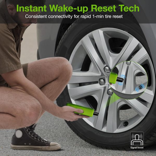 VXDAS TPMS Relearn Tool for GM Ford Vehicles Green-4