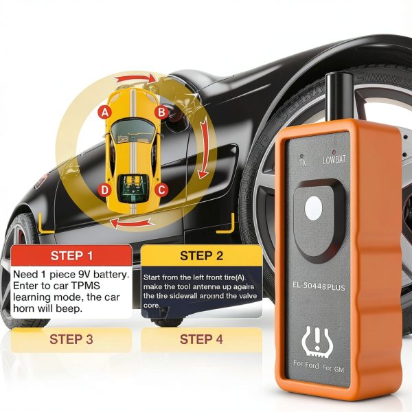 Ford GM Tire Sensor Relearn Tool KINGBOLEN Portable-3