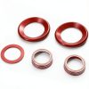 AntBooBoo Push Button Switch Red Aluminum Trim-1