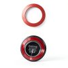 AntBooBoo Push Button Switch Red Aluminum Trim-3