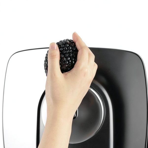 LHDOS Car Push Start Button Cover Black Alloy-5
