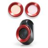 AntBooBoo Push Button Switch Red Aluminum Trim-4