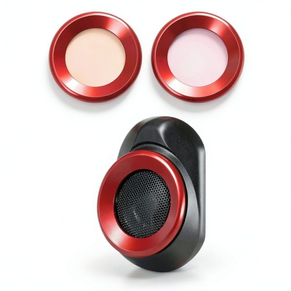 AntBooBoo Push Button Switch Red Aluminum Trim-4