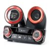 AntBooBoo Push Button Switch Red Aluminum Trim-0