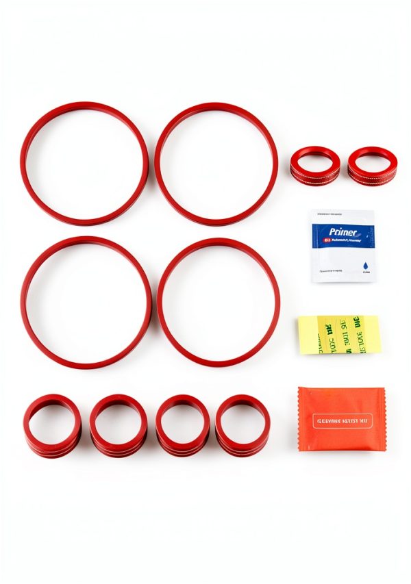 Toyota Tacoma Red Knob Ring Sinvanho Alloy-7