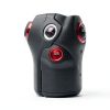CARFIB Ignition Button Caps Aluminum Red Design-5