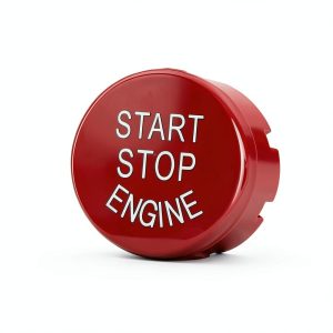 Angelguoguo BMW Start Stop Push Button Switch Matte Black ABS-0
