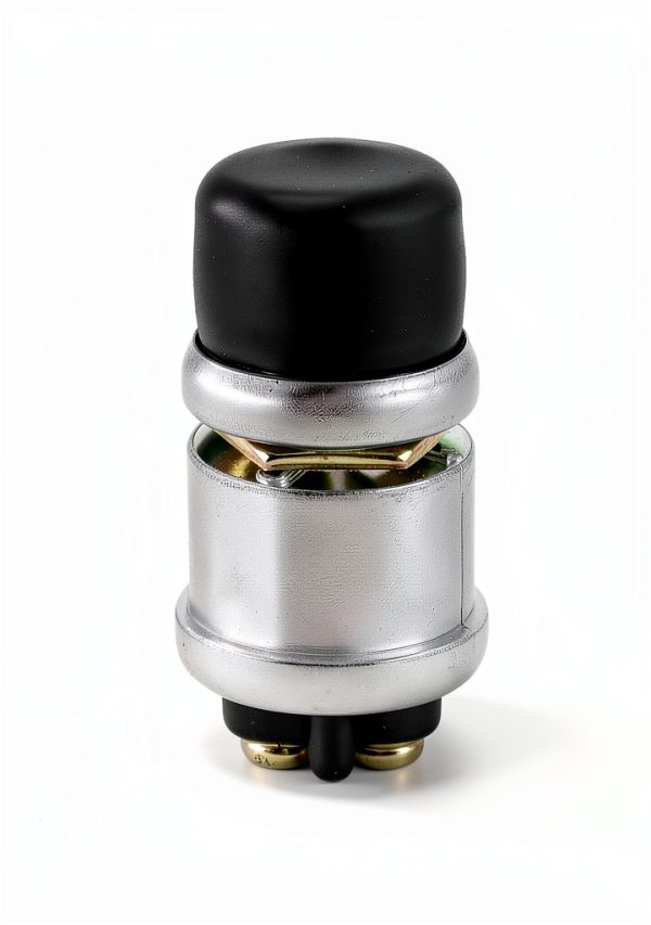QWORK 12V 50A Push Button Switch Black Dustproof SPST (QS30289)-5