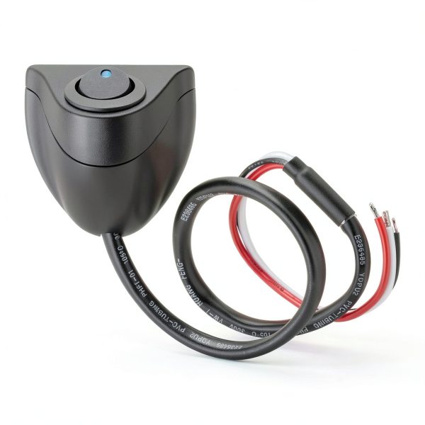Motorcycle Lamp Switch CenpRoz 3 Way Rocker Switch 12V 16A IP65 Black-1