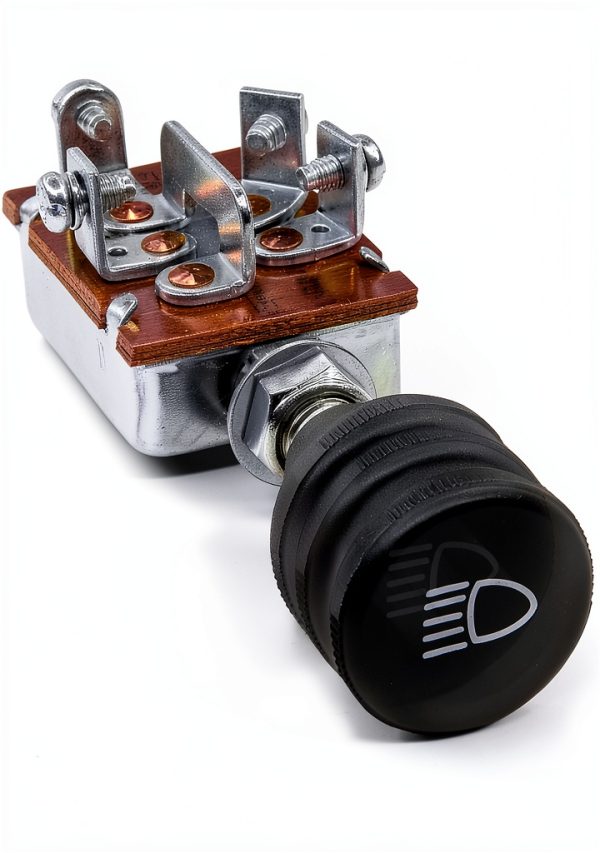 Headlight Switch AMNEN AM-710C Heavy Duty Two Position Pushbutton-6