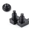 EPLZON Waterproof Push Button Switch 2PCS Black IP67 Automotive-4