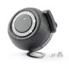 Key Ignition Knob Bling Ring Whaletail Alloy Rhinestone 1.5in White-3
