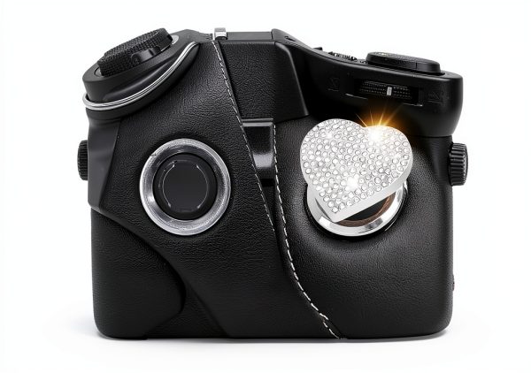 IHOTDER Bling Push Start Button Cover - Colorful Aluminum Design-2