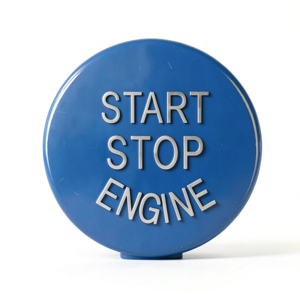 Angelguoguo Start Stop Button for BMW ABS Matte Black-3