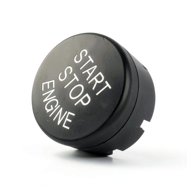 Angelguoguo BMW Start Stop Button Push Switch Matte Black-2