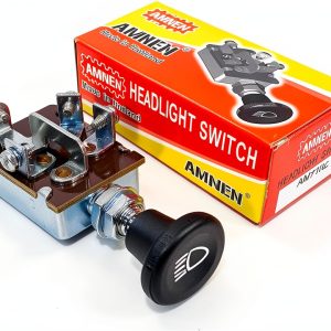 Headlight Switch AMNEN AM-710C Heavy Duty Two Position Pushbutton-0