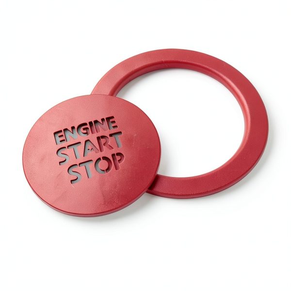 ALETAI Push Button Switch Panel Mount Red 1‑Way Manual Contact-1