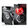 Car Logo Emblem AutoFit Black Finish Universal Fit for Audi BMW-3