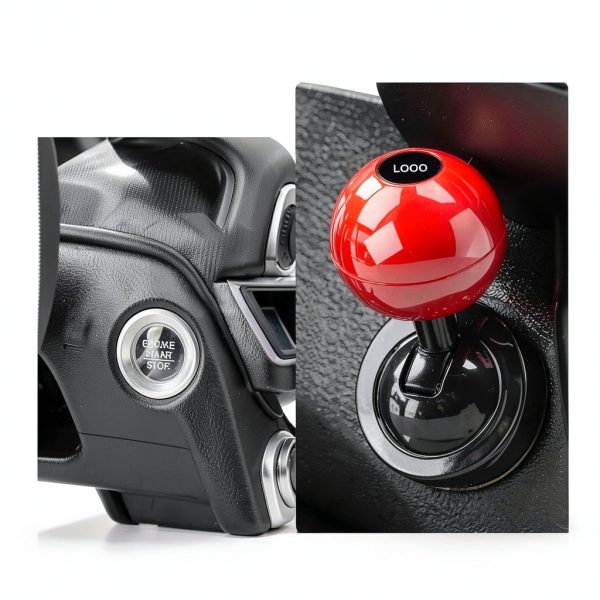 Car Logo Emblem AutoFit Black Finish Universal Fit for Audi BMW-3