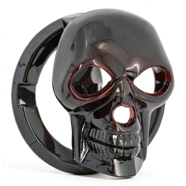DUNGGLE Skull Start Button Push‑Start Switch 1‑Way Metal-0