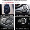 Angelguoguo BMW Start Stop Button Push Switch Matte Black-1