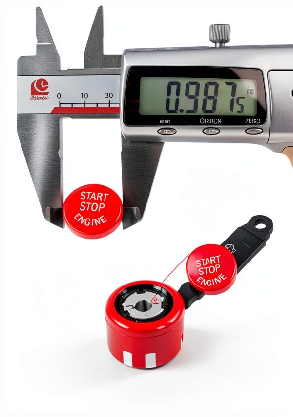 BMW Start Stop Button Red Sporty Switch by Jaronx for 1-7 Series-4