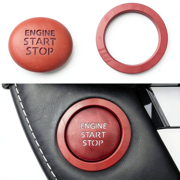 ALETAI Push Button Switch Panel Mount Red 1‑Way Manual Contact-4