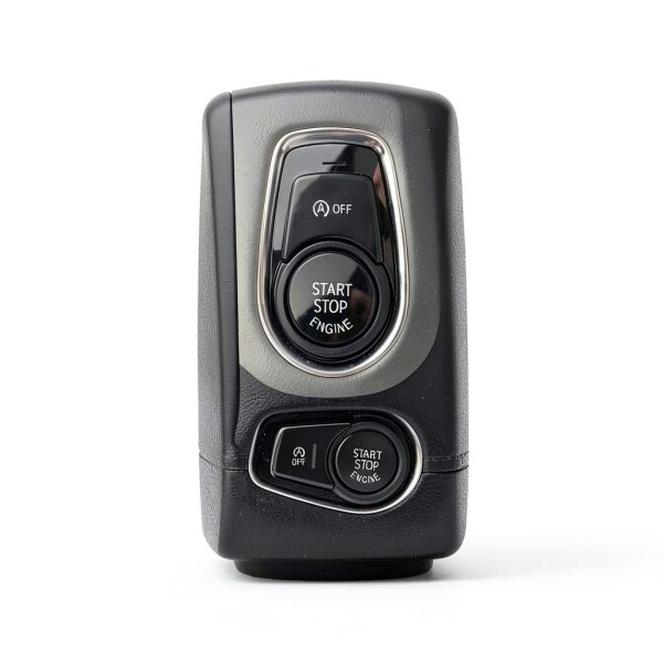 BMW Start Stop Button Angelguoguo Switch Matte Red ABS Durable-1