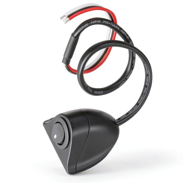 Motorcycle Lamp Switch CenpRoz 3 Way Rocker Switch 12V 16A IP65 Black-0